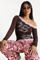 Bild von One Shoulder Langarmshirt