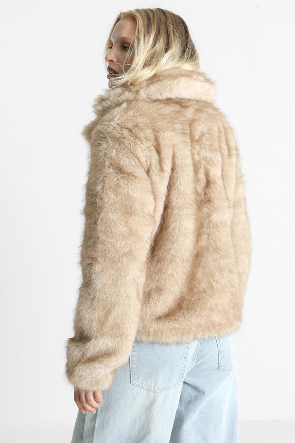 Bild von Kurzer Faux Fur Mantel