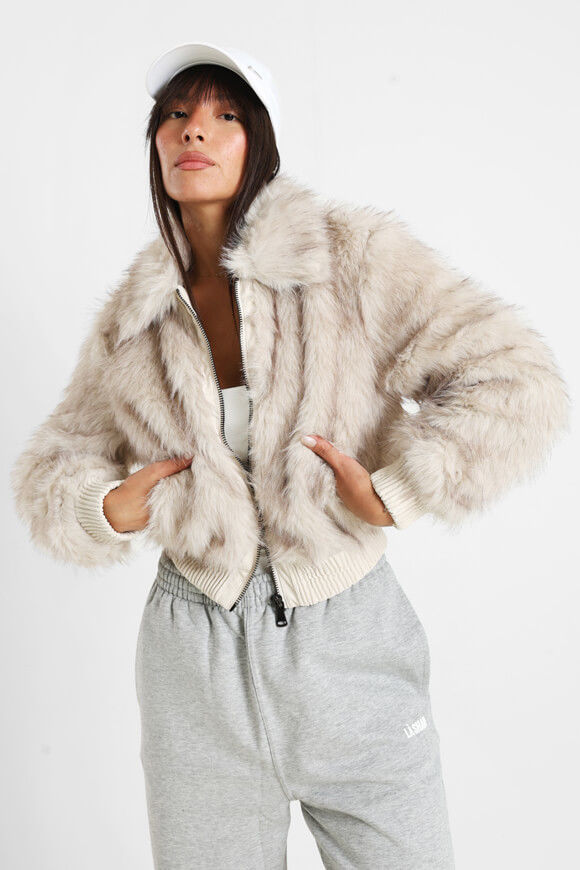 Bild von Kunstpelzjacke