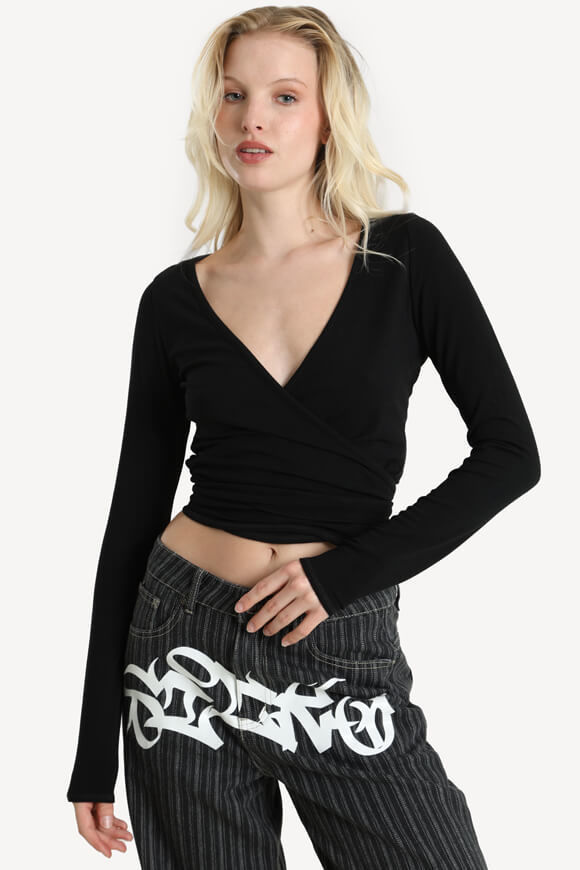 Bild von Crop Langarmshirt