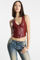 Bild von Neckholder Kunstleder Crop Top