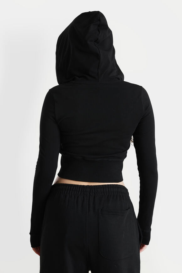 Bild von Crop Kapuzensweatjacke