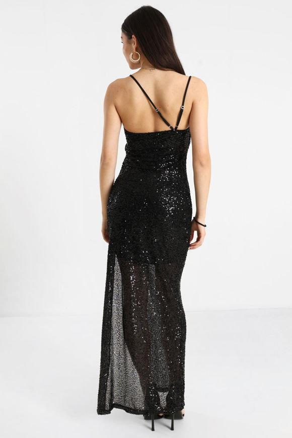 Image sur Robe longue à paillettes