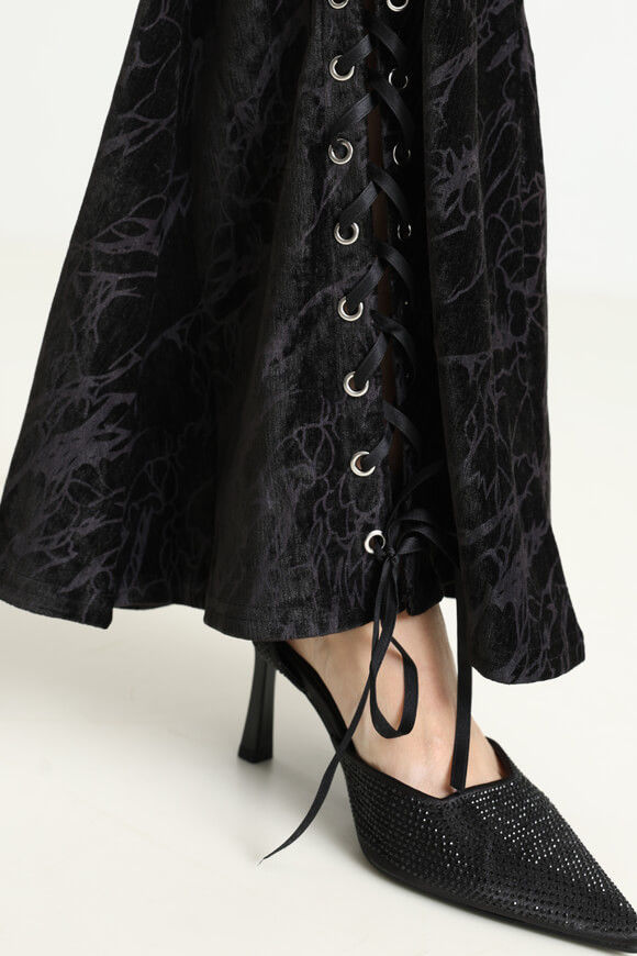 Bild von Samt Flare Leggings