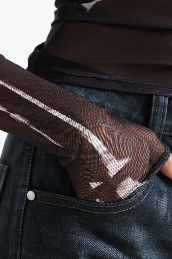 Bild von Mesh Langarmshirt