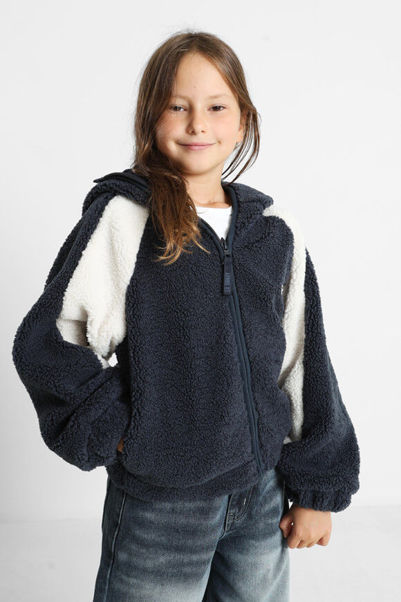 Image sur Veste ample en peluche