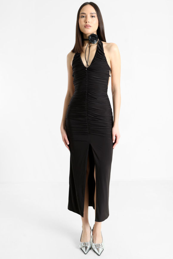 Image sur Neckholder Maxikleid