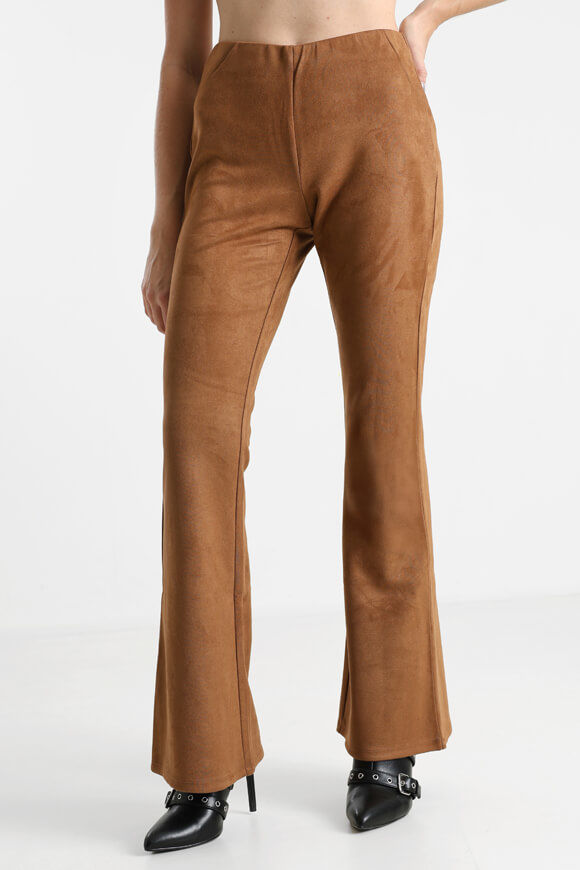 Bild von Kunstwildleder Flare Leggings