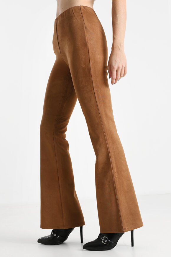 Bild von Kunstwildleder Flare Leggings