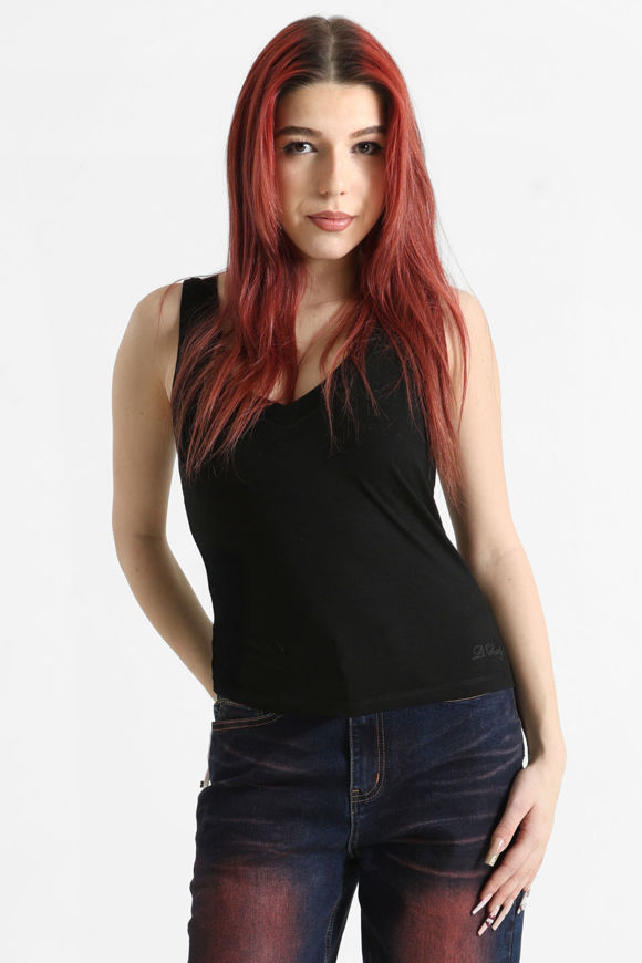 Image sur Geripptes Tanktop