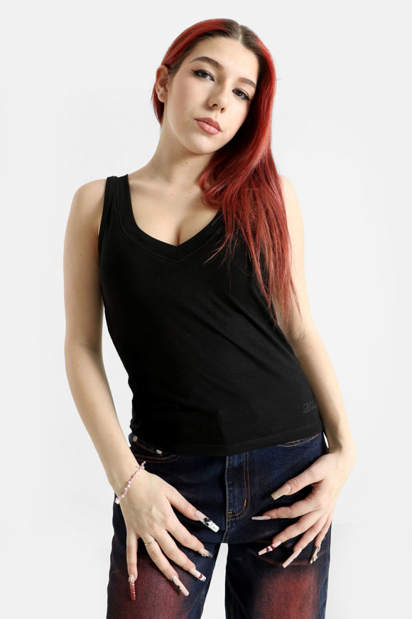 Image sur Geripptes Tanktop