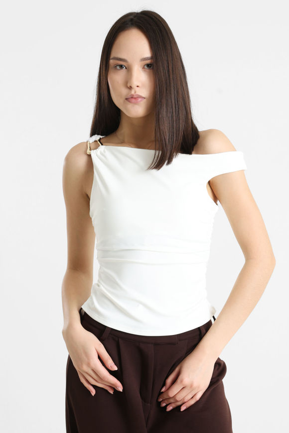 Bild von One Shoulder Crop Top