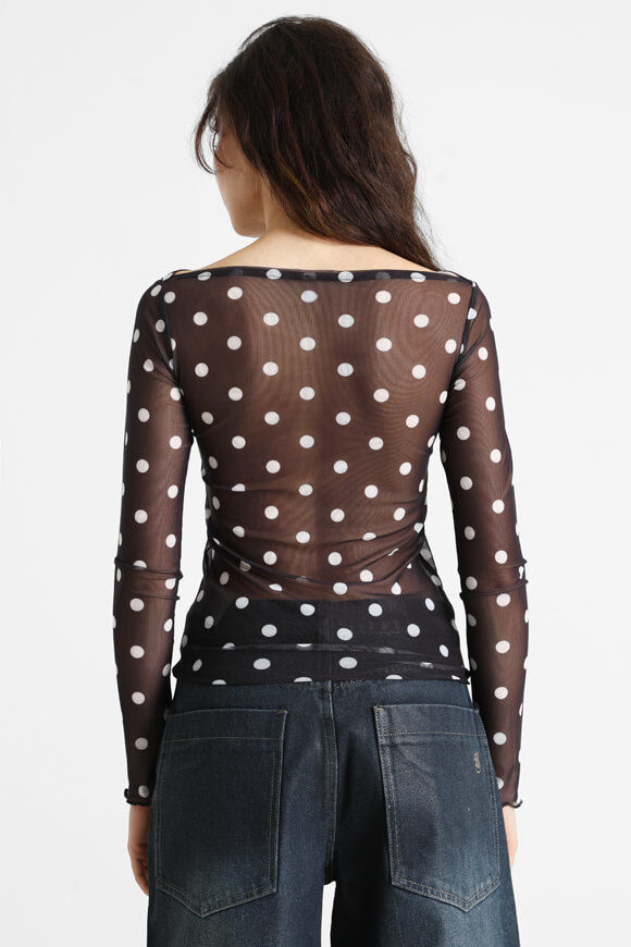 Image sur Shirt en mesh manches longues