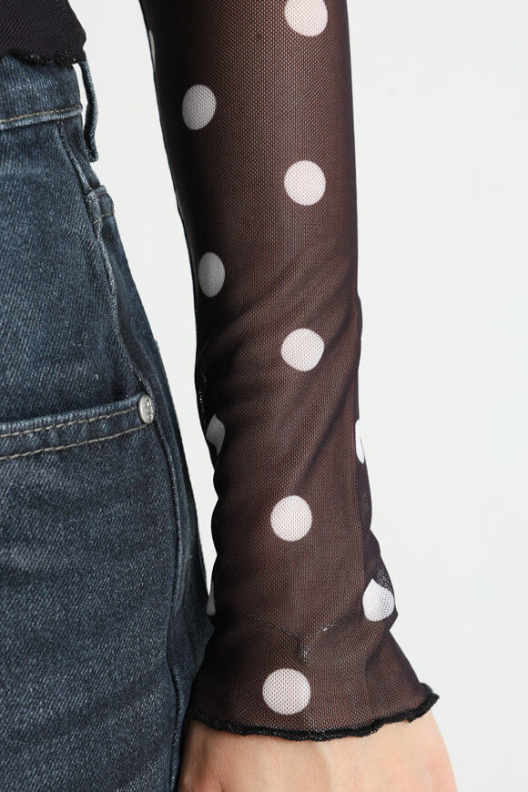 Image sur Shirt en mesh manches longues