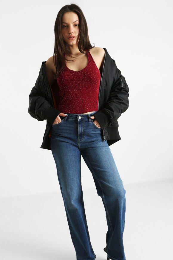 Image sur Top court dos nu avec strass